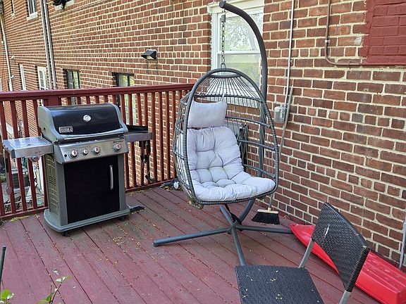 the deck
