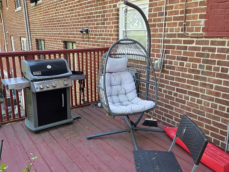 the deck