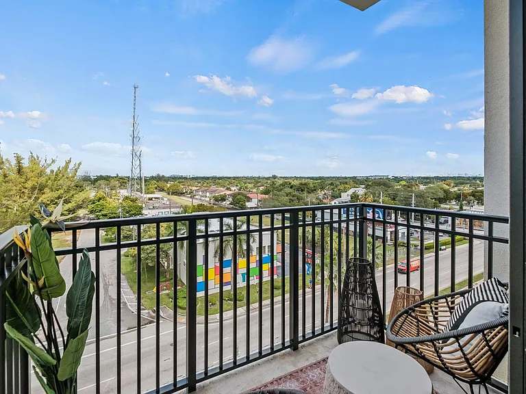 Private balconies and patios in select homes