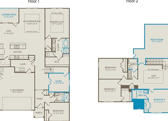 The Albany Floor Plan