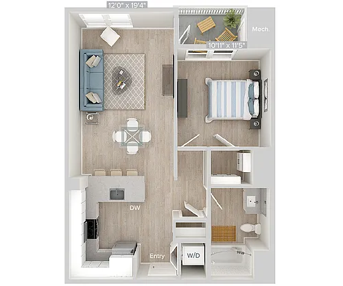 Floor plan A2U