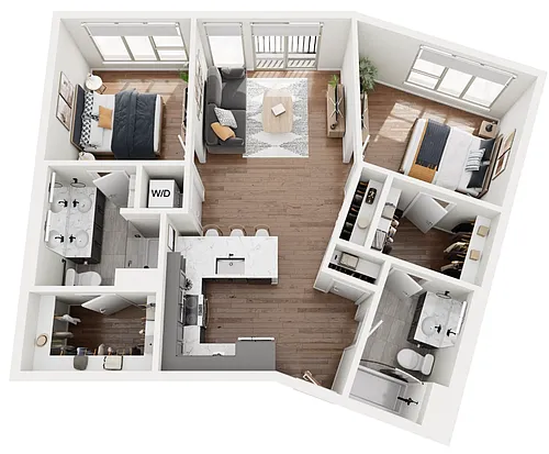Floor plan B2