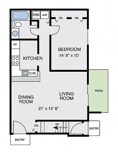 Floor plan The Abbington Garden