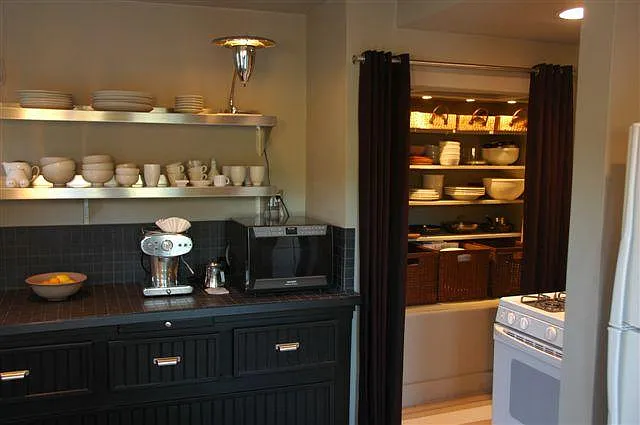 Fully stocked kitchen
