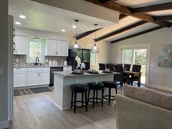 Open layout with lots of natural light