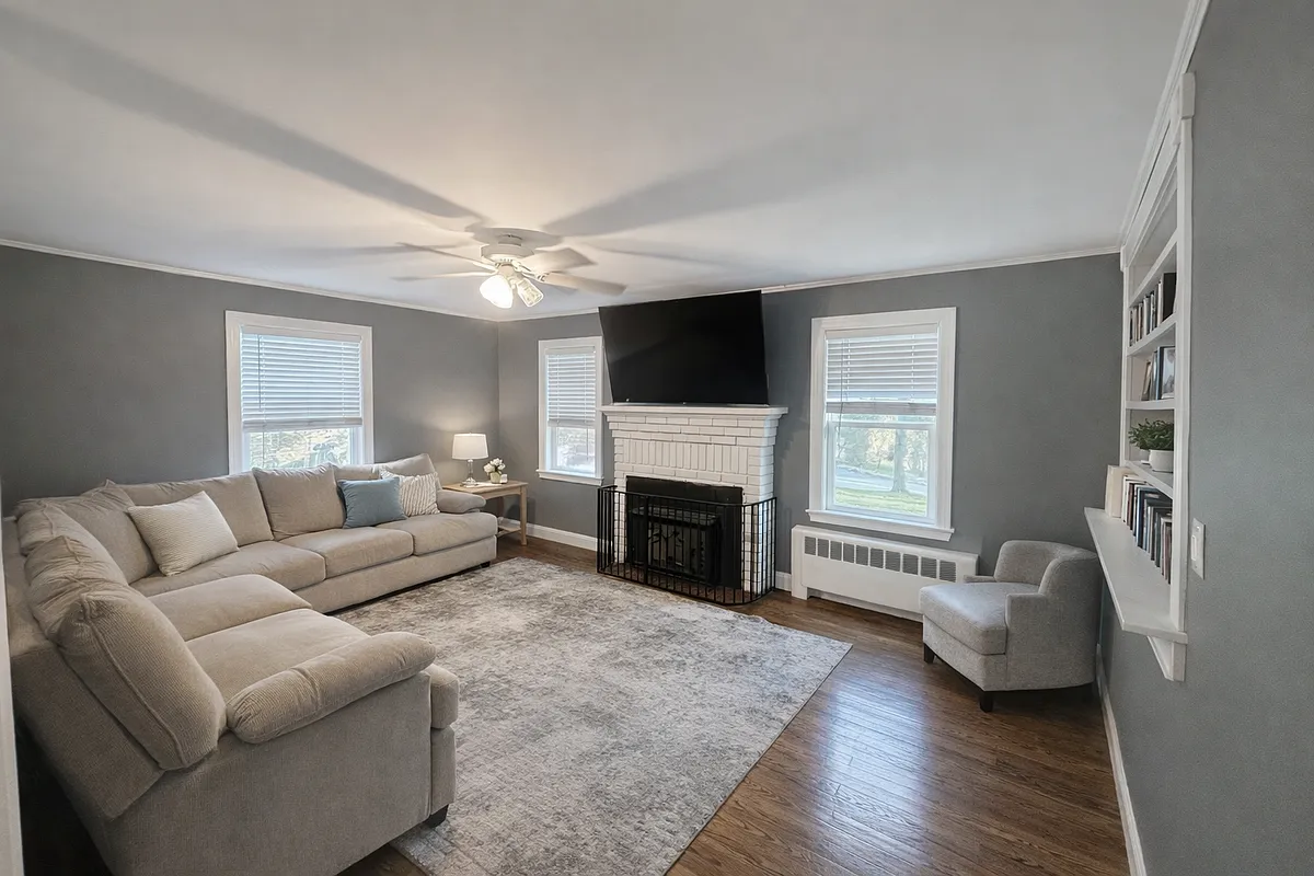 Working Fireplace, Real Hardwood Floors, Breakfast Window Open to Kitchen - 241 Fairwood Rd #B