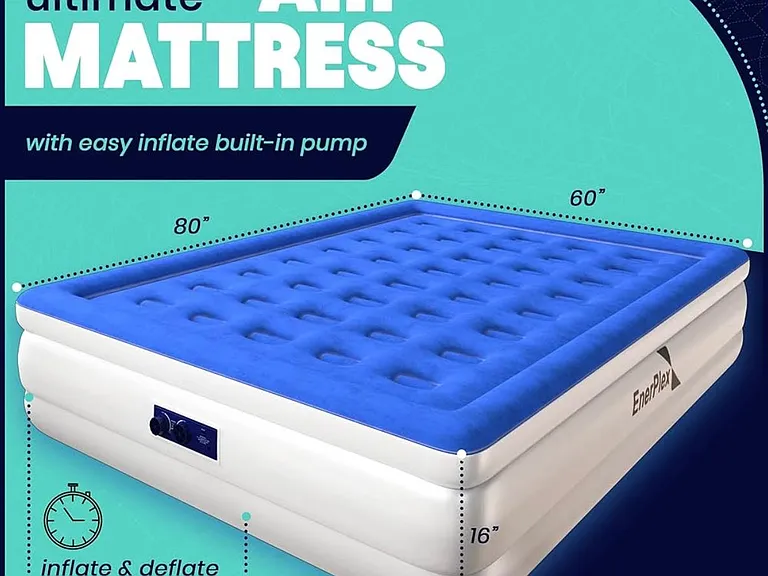 queen size mattress for any extra 2 guests