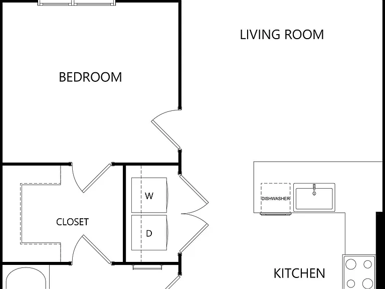 A1 floor plan Allaso Olivine