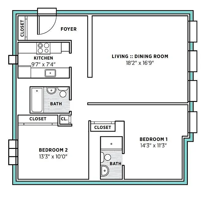 Floor plan Style 13