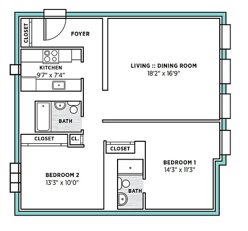 Floor plan Style 13