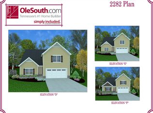 2282 Elevation DEF Plan, Brewer Point, Murfreesboro, TN 37129