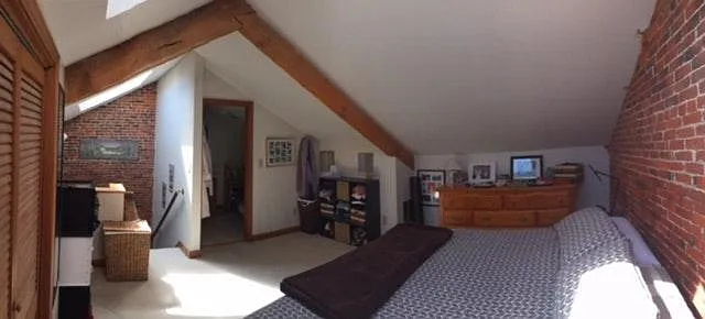 Master Bedroom and 1/2 bath