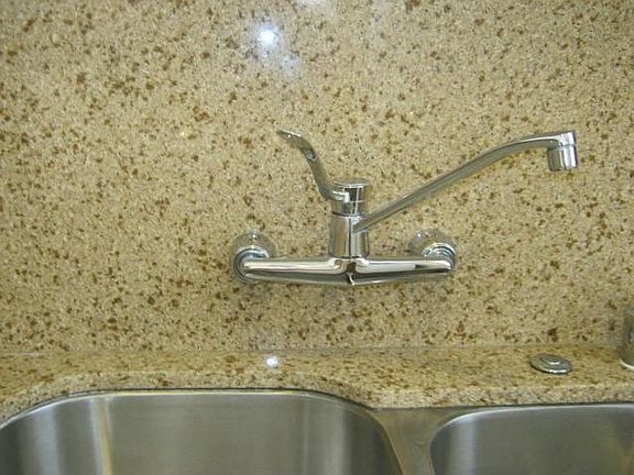 Euro-style wall hung faucet