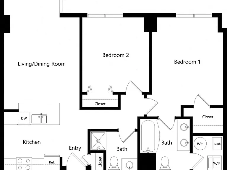 Midtown Crossing Apartments — Photo 74