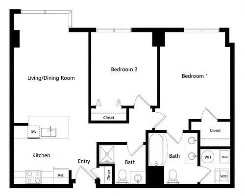 Floor plan San Diego