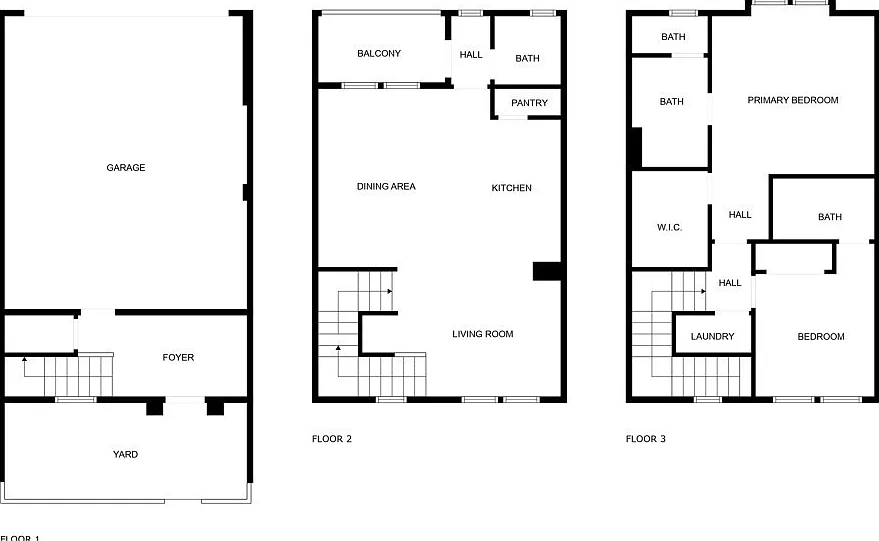2 bed, 2.5 bath, 1387 sqft, $3,000 — Photo 2