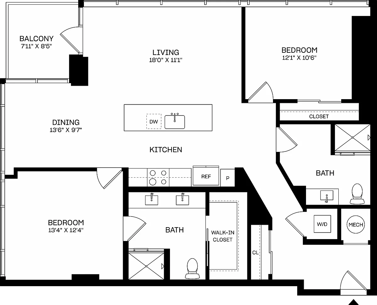 Floor plan B2