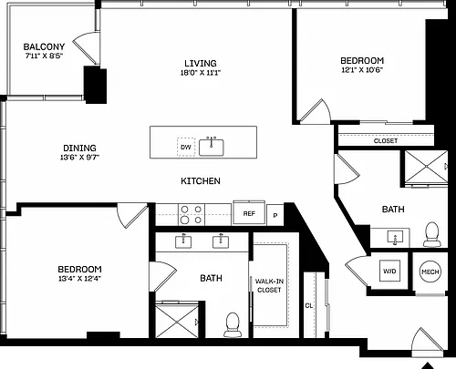 Floor plan B2