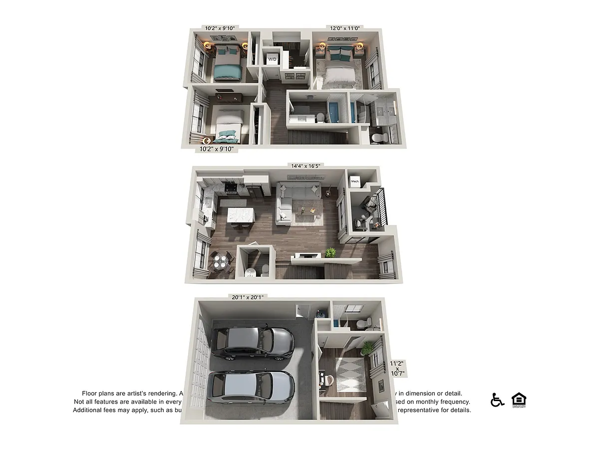 Floor plan TH2