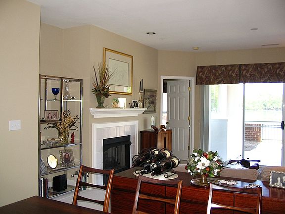 Greatroom with fireplace