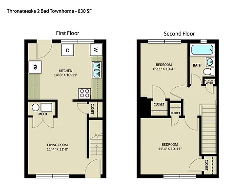 Floor plan 2 Bedroom