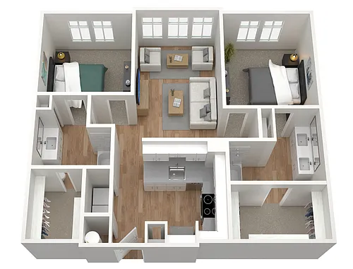 Floor plan B9