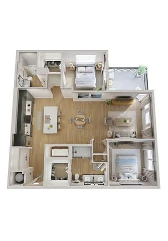 Floor plan B3