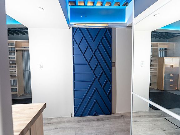 Second floor bathroom door