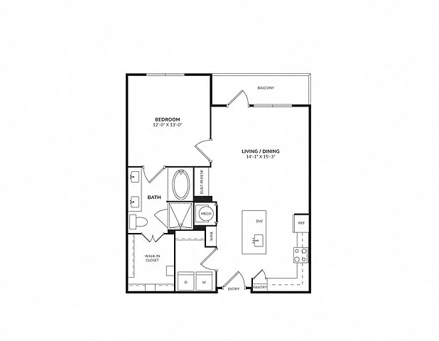 Floor plan A8