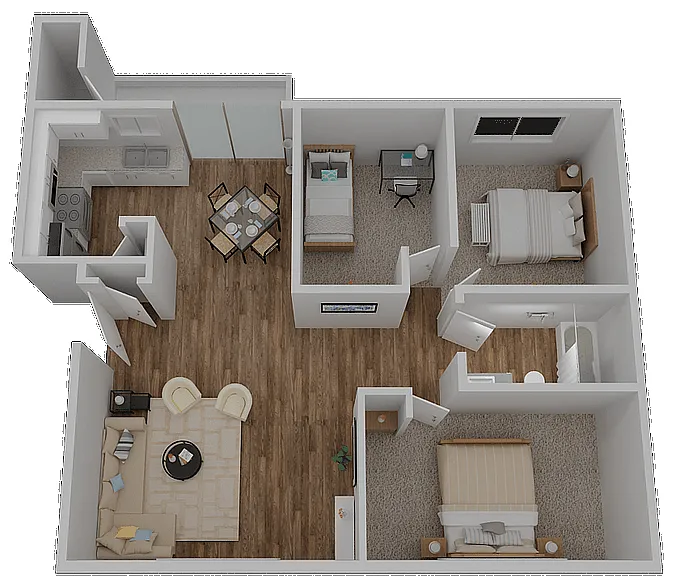 Floor plan Residence 3 Upgraded