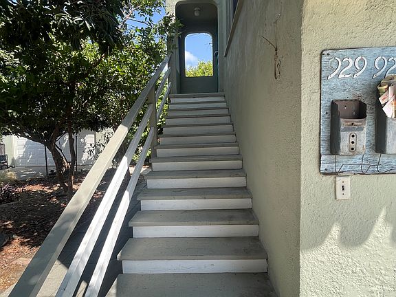 Stairs to front door