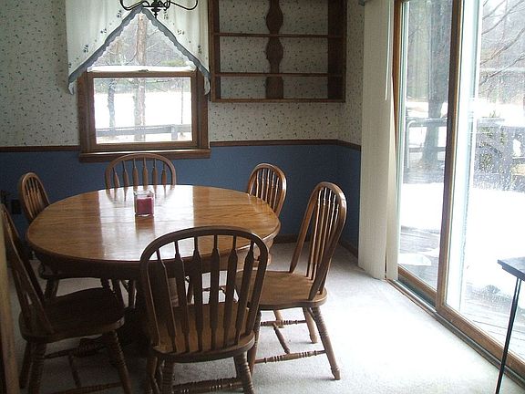 Dining Room with deck