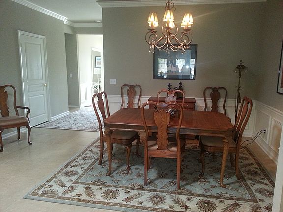 Seats 8; can add extra chair