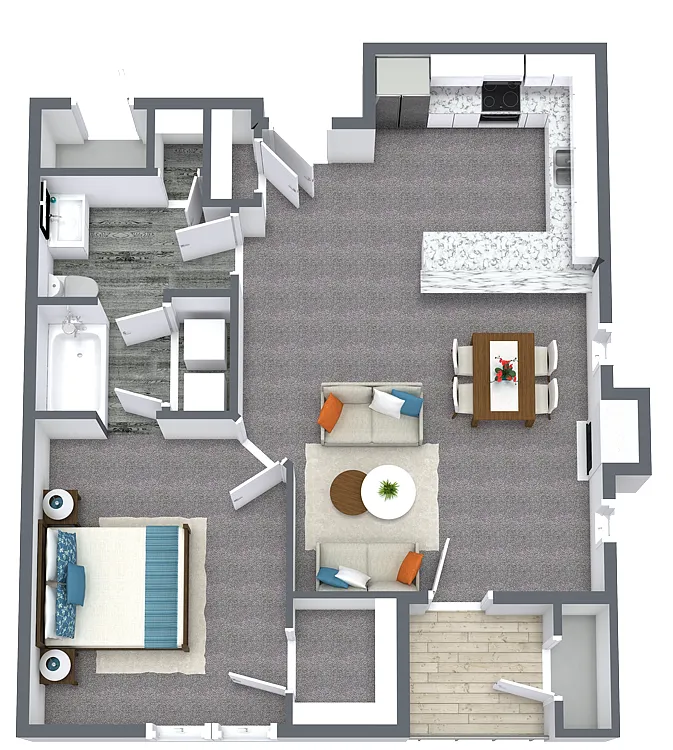 Floor plan Anson Signature