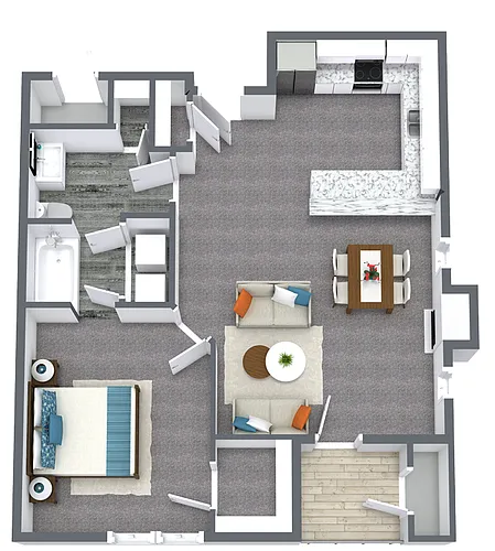 Floor plan Anson Signature