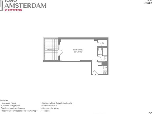 2nd image of 501 W 113th St APT 1001