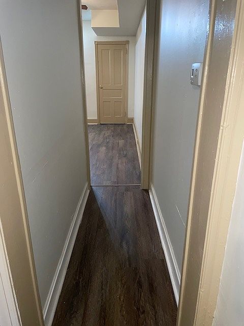 Hallway from kitchen to living room