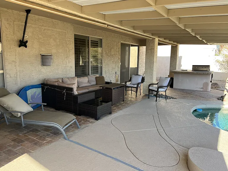 Backyard Pool w/ +50 Foot Pergola