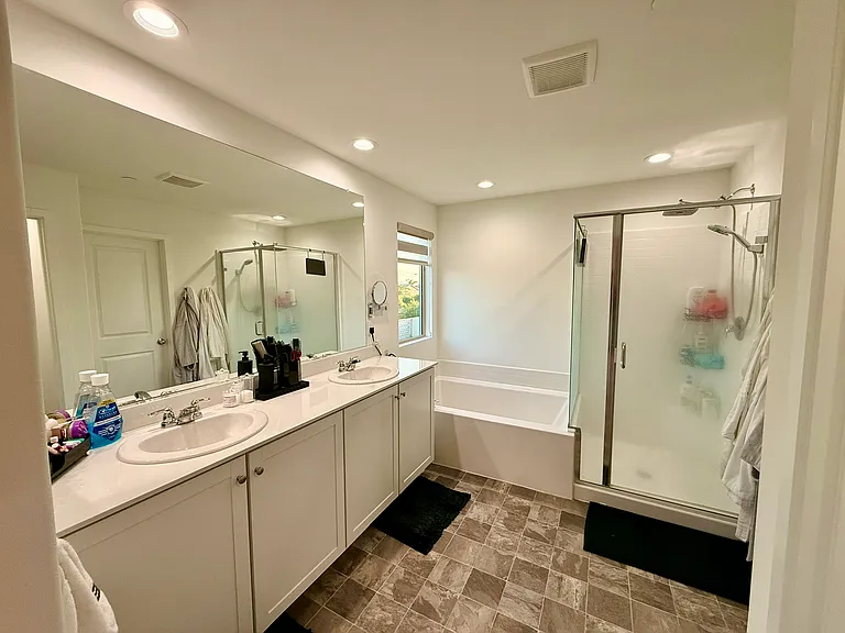 Master Bathroom - Rain shower system pre-installed
toilet bidet pre-installed