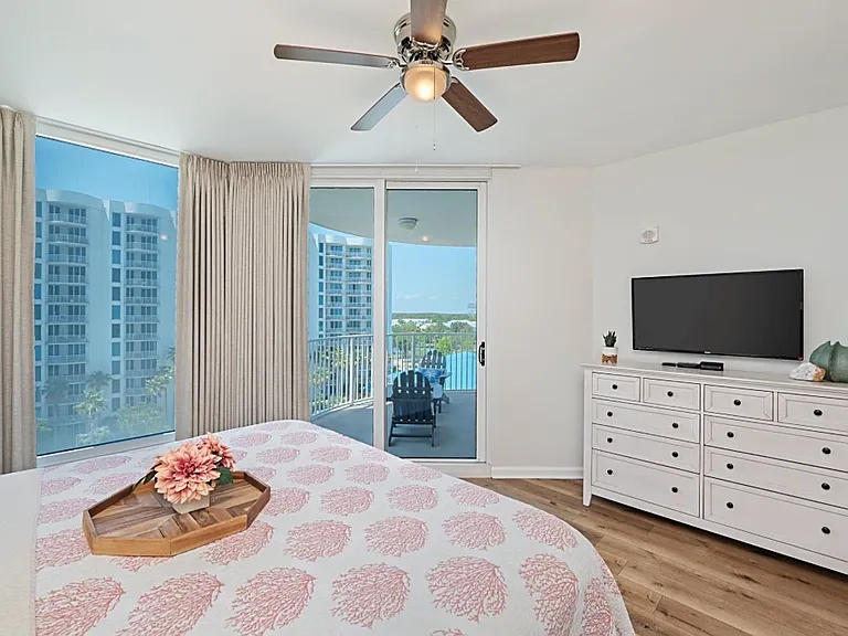 There is tons of storage space as well, including a dresser, two night stands and large primary closet.