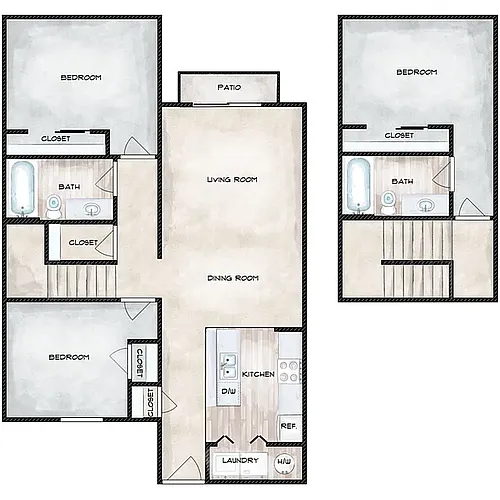 Floor plan Franciscan