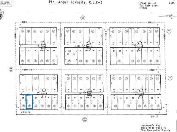 0 8th St Lot 11, Trona, CA 93562