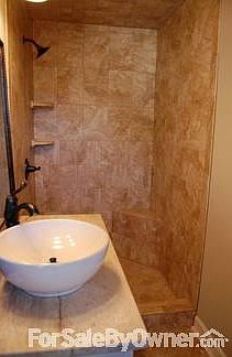 Remodeled bathrooms
						:
						Both the hall and master bath have been remodeled with a stylish flair.