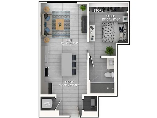 Floor plan A2
