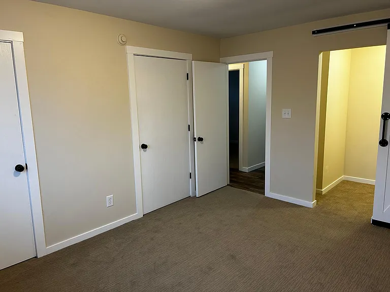 Master bedroom from window