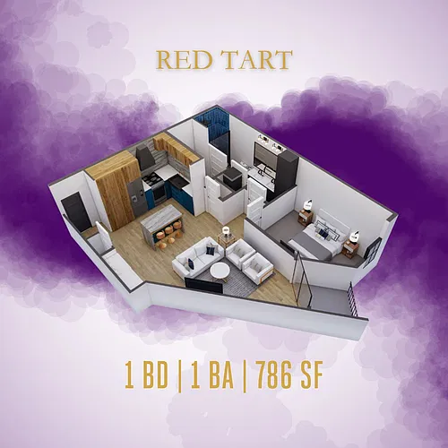 Floor plan Red Tart