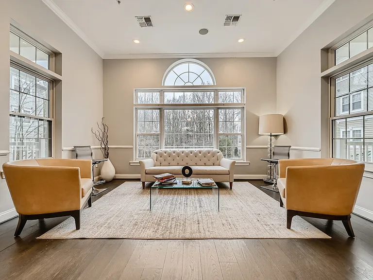 Leasing office interior