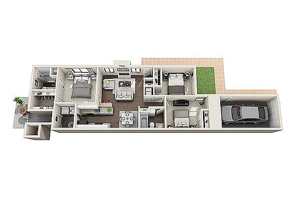 Floor plan C3U