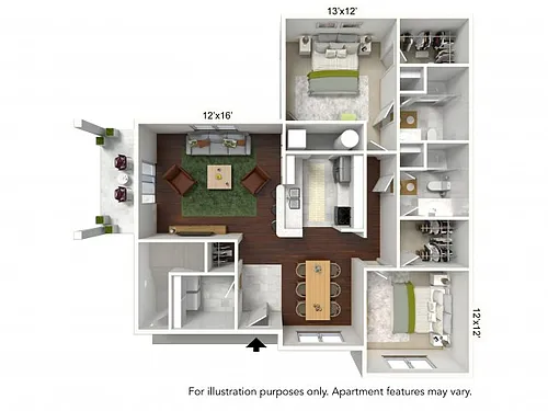 Floor plan C1 Plan (Lower)*