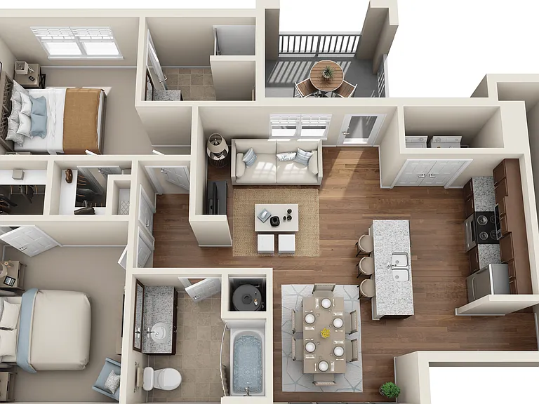 Claiborne Crossing Apartments — Photo 37